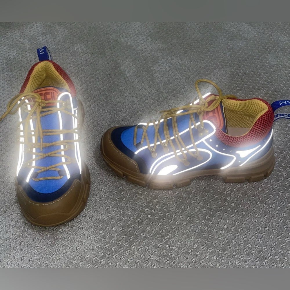 PRICE DROP!!
$270 (was $395)
GUCCI Flashtrek’s Blue Gum - Picture 11 of 14